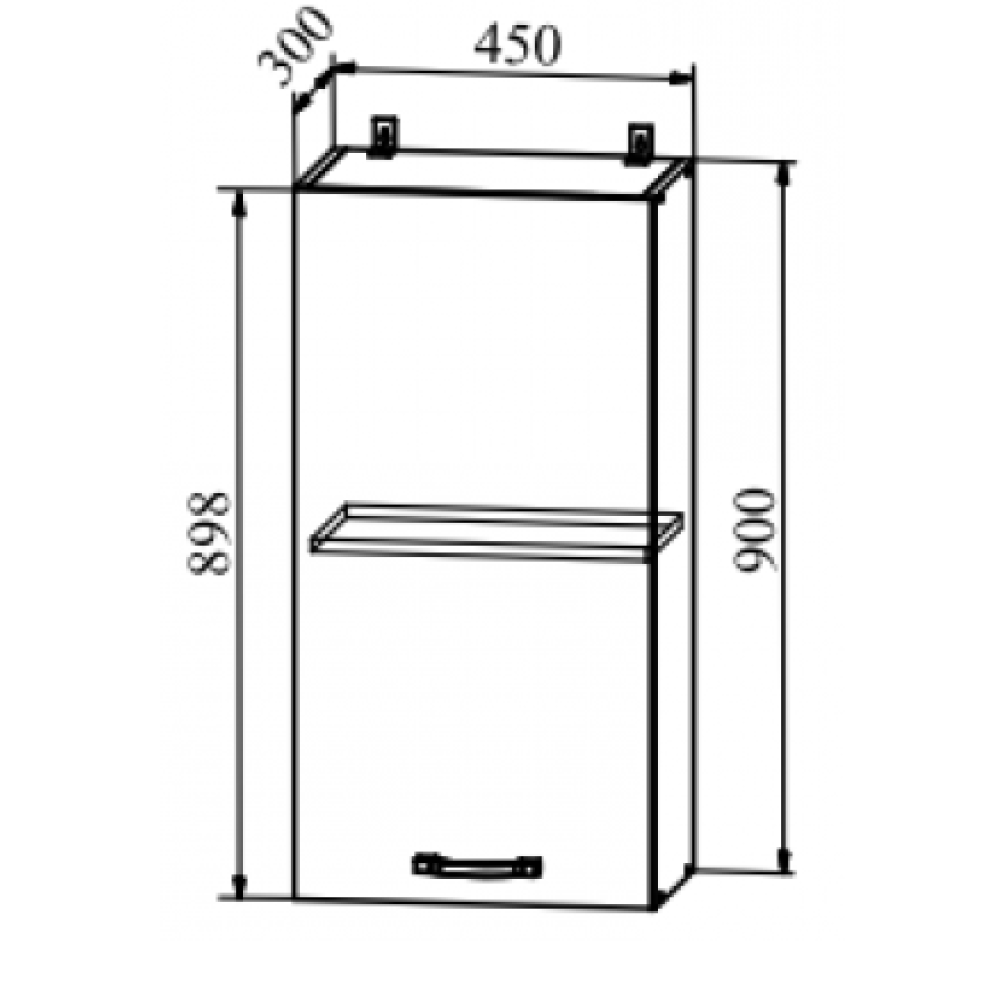 Шкаф 450 900