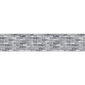 Стеновая панель CPL Кирпич гранж серый