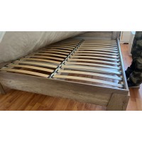 Кровать "Гарда 1,6" Дуб Каньон