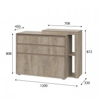 Комод 1200 Этна  22 J-Э 