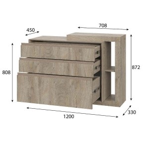 Комод 1200 Этна  22 J-Э 
