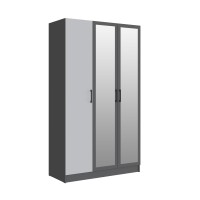 Шкаф Вегас 1200 графит/серый