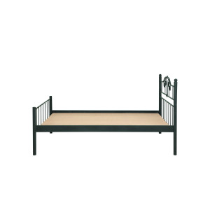 Кровать двойная 42.26-01 Бостон (покупные детали) (металл черный)