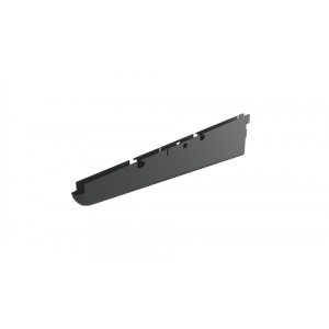 Кронштейн для установки полок и корзин черного цвета 435 мм