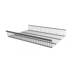 Корзина стационарная черного цвета 85x603x440 мм