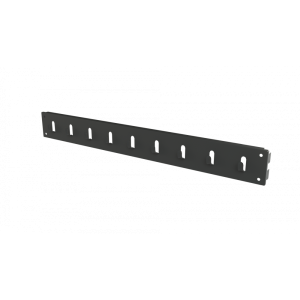 Панель с крючками на стойки 60 см черного цвета