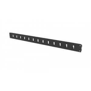 Панель с крючками на стойки 90 см черного цвета