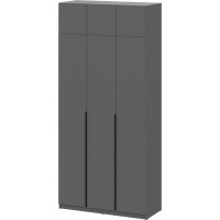 Шкаф "ШК 5" (1200 Антресоль) Графит серый