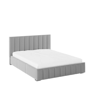 Кровать Нега (1,6) Светло-серый